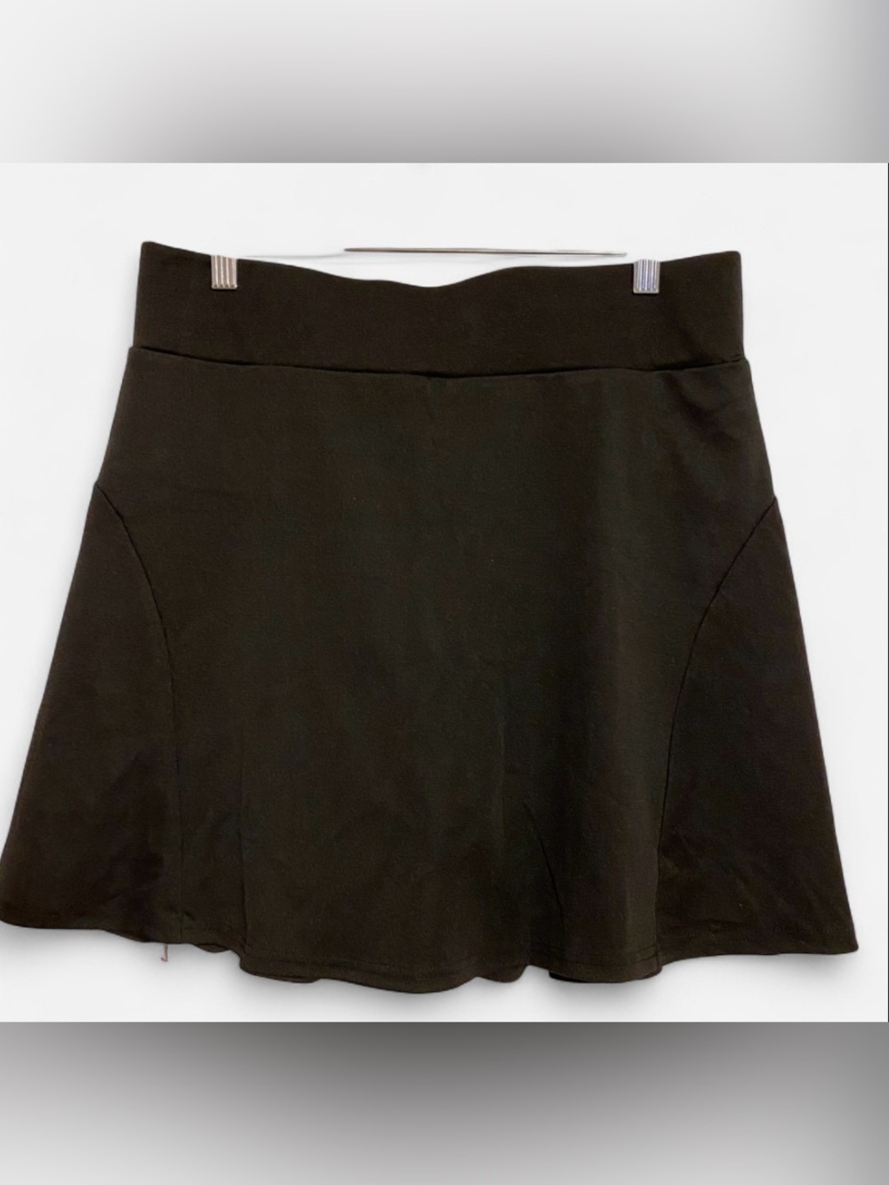Werena black skater skort w/ pocket, size 2XL